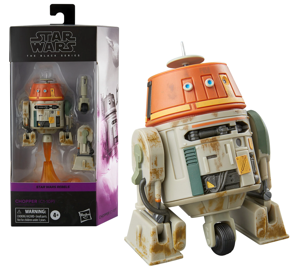 Chopper C1 10P Star Wars Ahsoka Black Series Action Figure 15