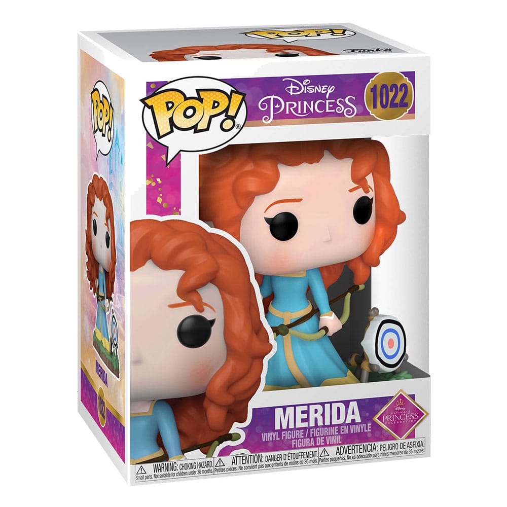 Merida (Brave) Disney: Ultimate Princess POP! Disney Vinyl 9 cm - 1022 –  poptoys.it