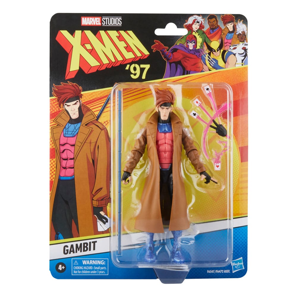 Gambit X Men 97 Marvel Legends Action Figure 15 cm poptoys