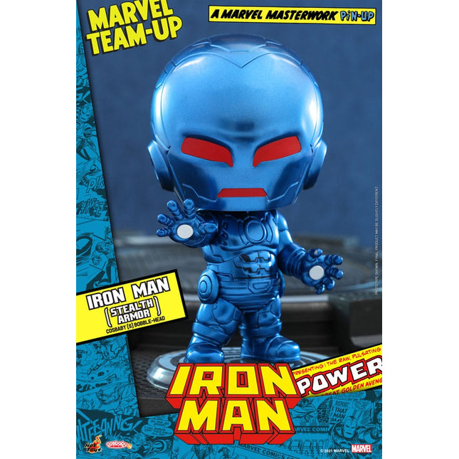 HOT TOYS: Marvel Comics Cosbaby(s) Mini Figurine Iron Man (armure