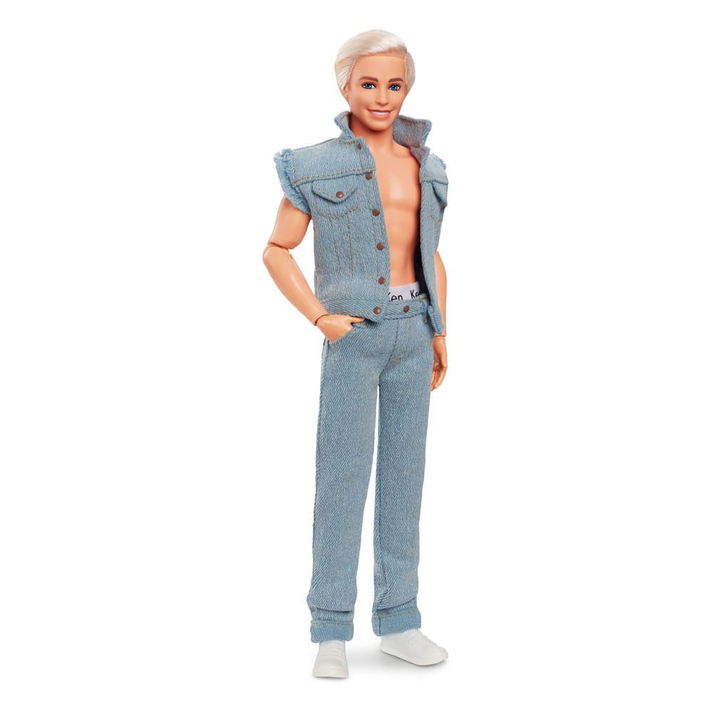 Barbie - poupee ken tenue en jean - le film, poupees