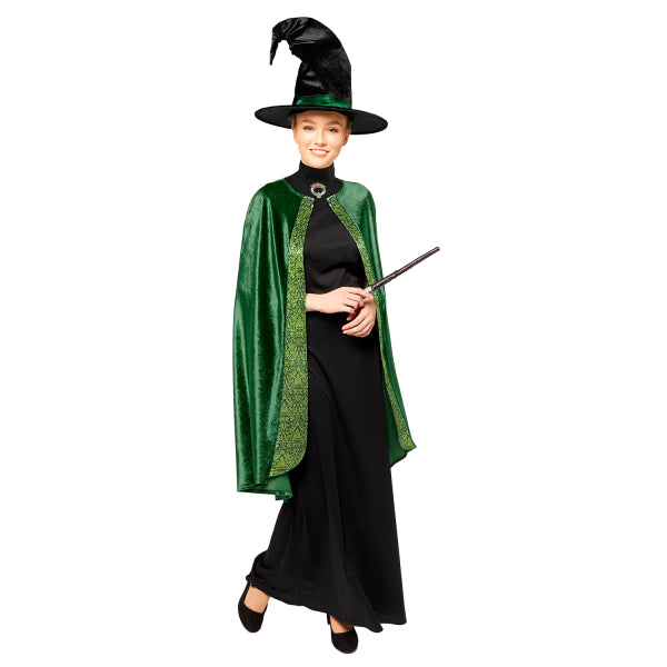 Professor McGonagall Mc Granitt Costume Carnevale Harry Potter Donna Adulti  Fancy Dress