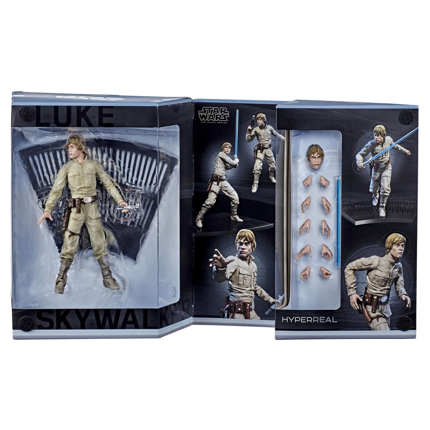Luke Skywalker de Star Wars Episodio V Black Series Hyperreal