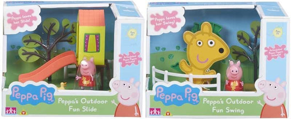 Peppa Pig set da Gioco Scivolo e Altalena