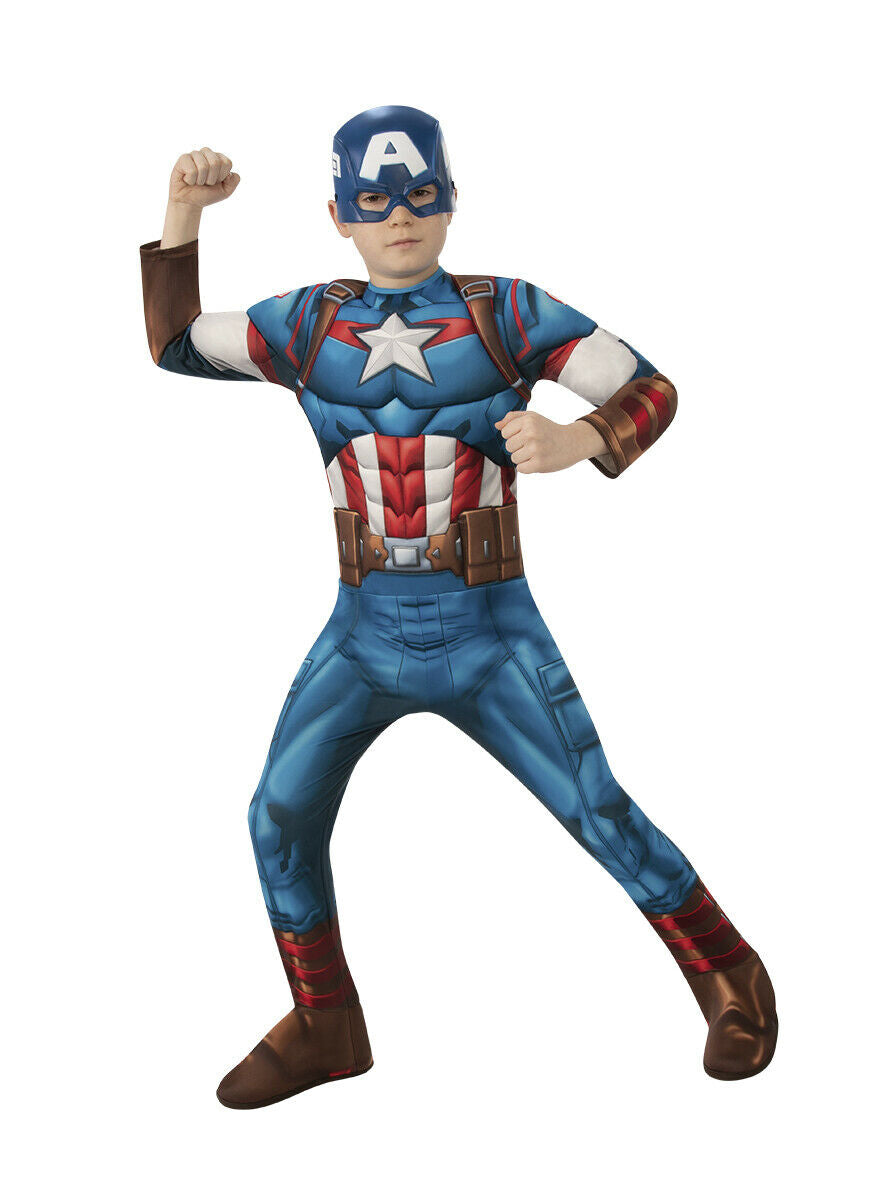 Costume carnevale on sale capitan america