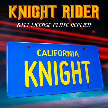 Tablica rejestracyjna Knight Ridera