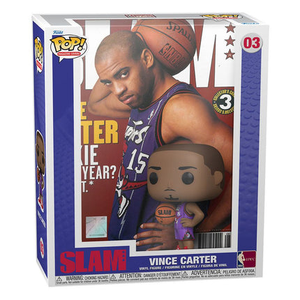 Okładki NBA POP! Winylowa figurka koszykówki Vince Carter (SLAM Magazin) 9 cm - 03