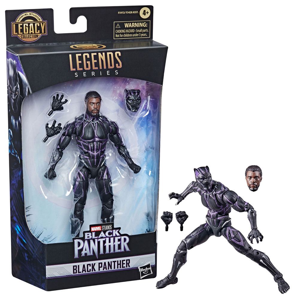 Black Panther figurine Marvel Legends Retro Collection Series Hasbro 10 cm  - Kingdom Figurine