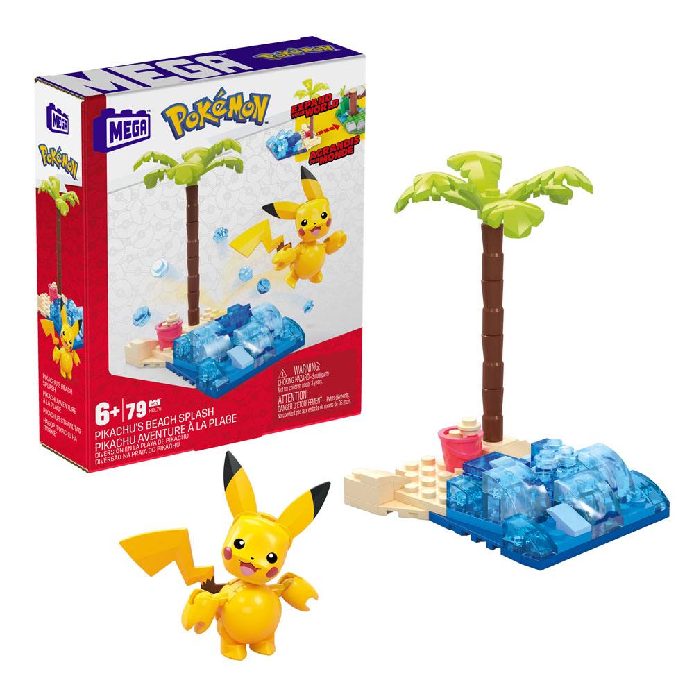 Blocs de Construction Pokémon Pikachu 15CM • La Pokémon Boutique