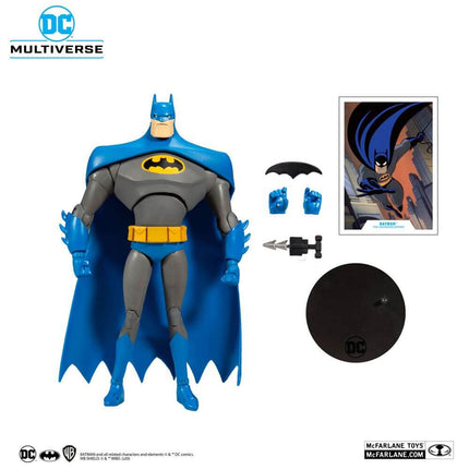 Batman Wariant Niebieski/Szary DC Multiverse Animowana Figurka Animowana 18cm
