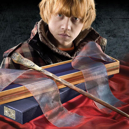 Ron Weasley Wand Harry Potter 35 cm Baguette magique Noble Ollivander