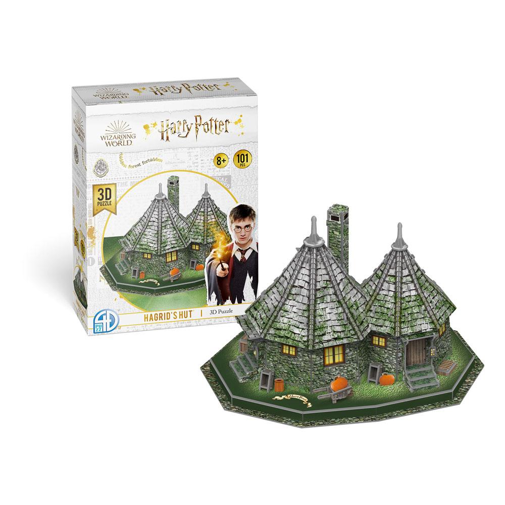 Harry Potter 3D Puzzle Hagrid´s Hut 20 cm – poptoys.it